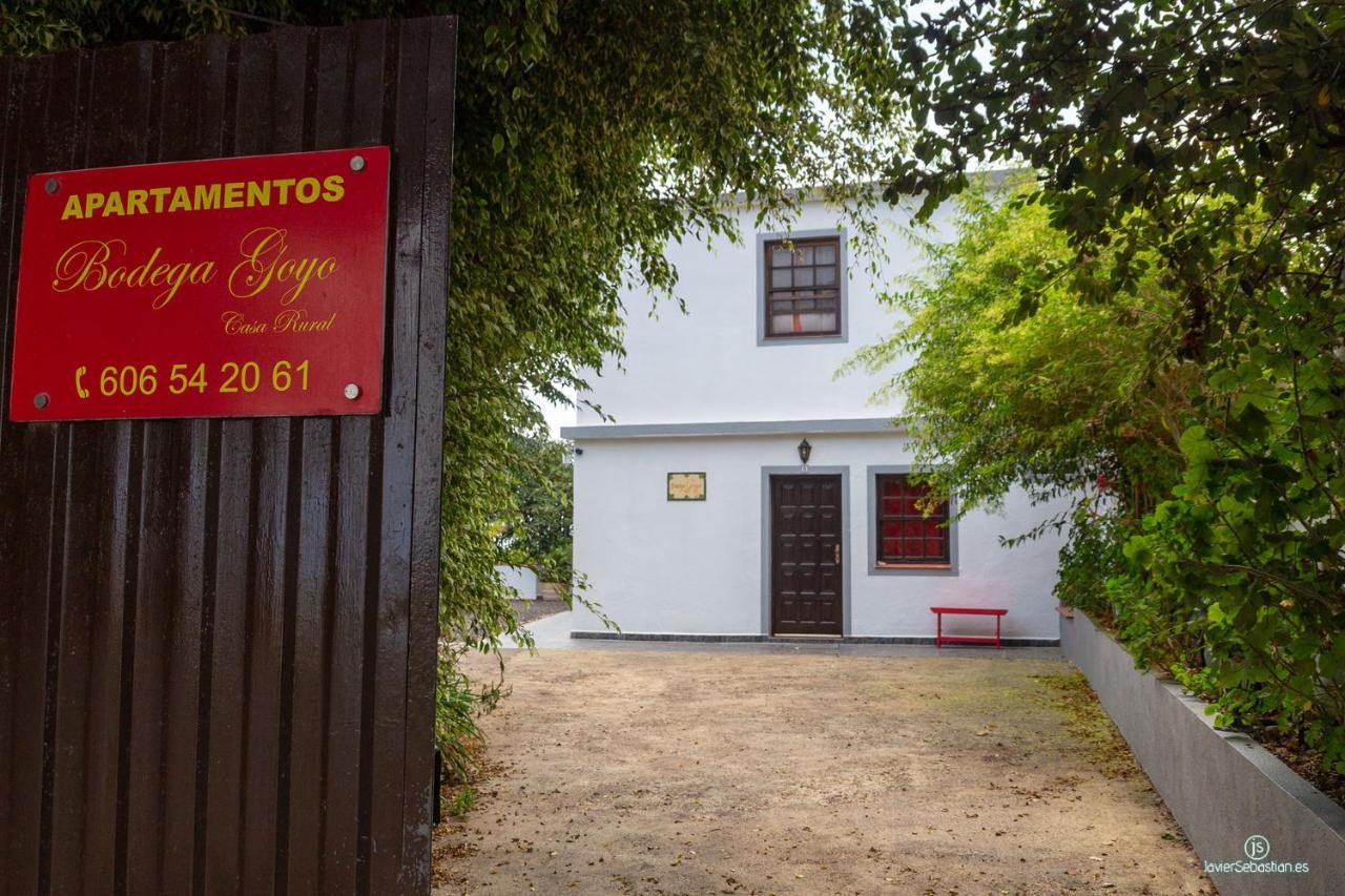 Apartament Bodega Goyo Puntallana Zewnętrze zdjęcie